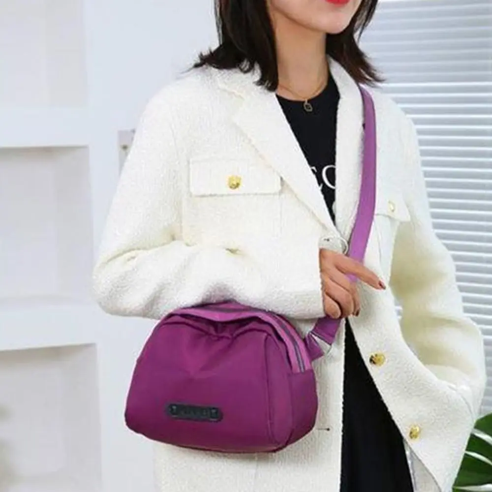 Shoulder Crossbody Bag for Women Lightweight Waterproof Canvas Bag Fashion Shell Bag