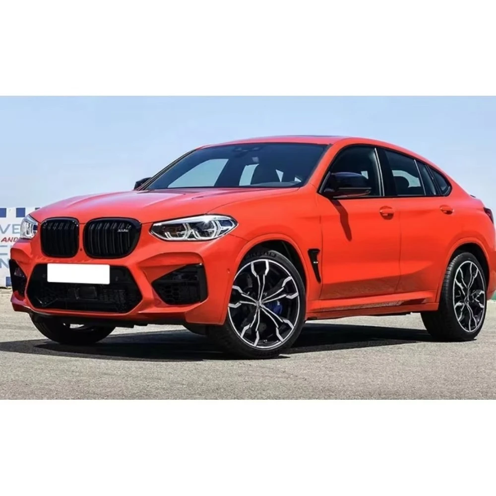 Automotive Body Kit for  X4 G02 2018- 2022 to X4M with Car Bumpere Front Rear Bumper Assembly with Grille,rear Diffuser
