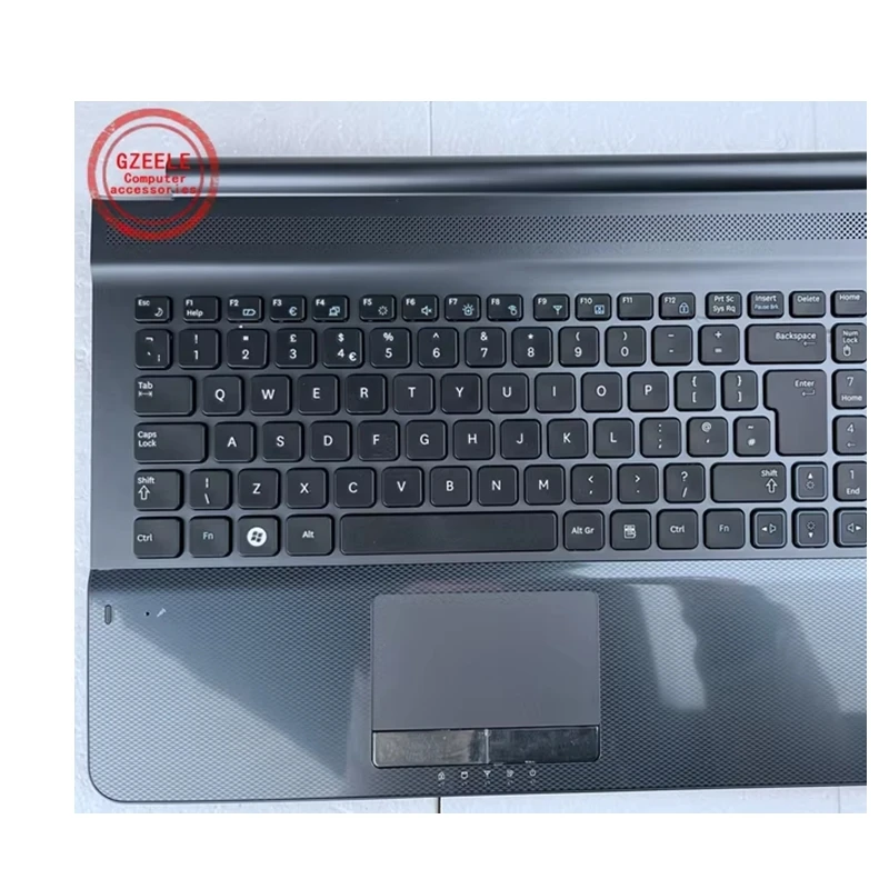 

Новая американская клавиатура с корпусом C-типа для RC512 RC510 RC520, верхний корпус, подставка для рук с тачпадом и динамиком, черный цвет.