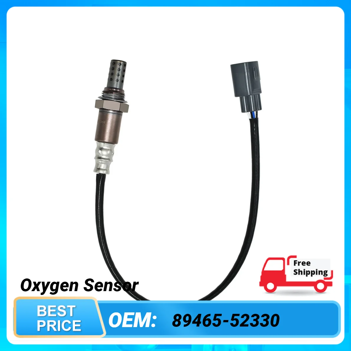 1PCS Oxygen Sensor 89465-52330 8946552330 89465 52330 Fit For Toyota Belta KSP92 Vitz KSP90 0258986602 DOX0106 DOX0541 Car Parts