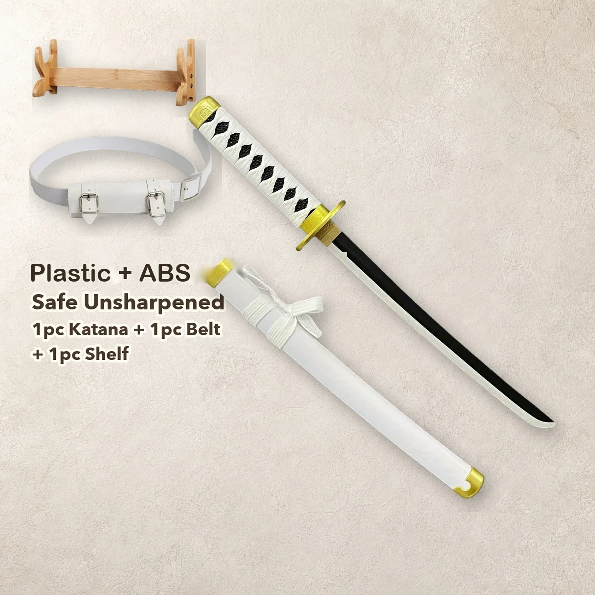 Mehrteiliges Katana-Schwert-Se – Cosplay Prop Knife Bewertung und Preis