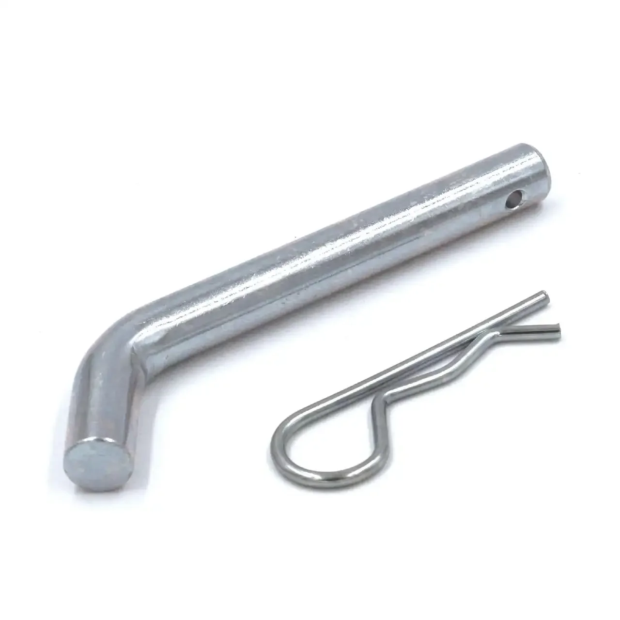2-Pack 5/8" Hitch Pin & Clip Galvanized, Fits 2-1/2" Receiver for Trailer & Towing, Corrosion Resistant Locking Pin