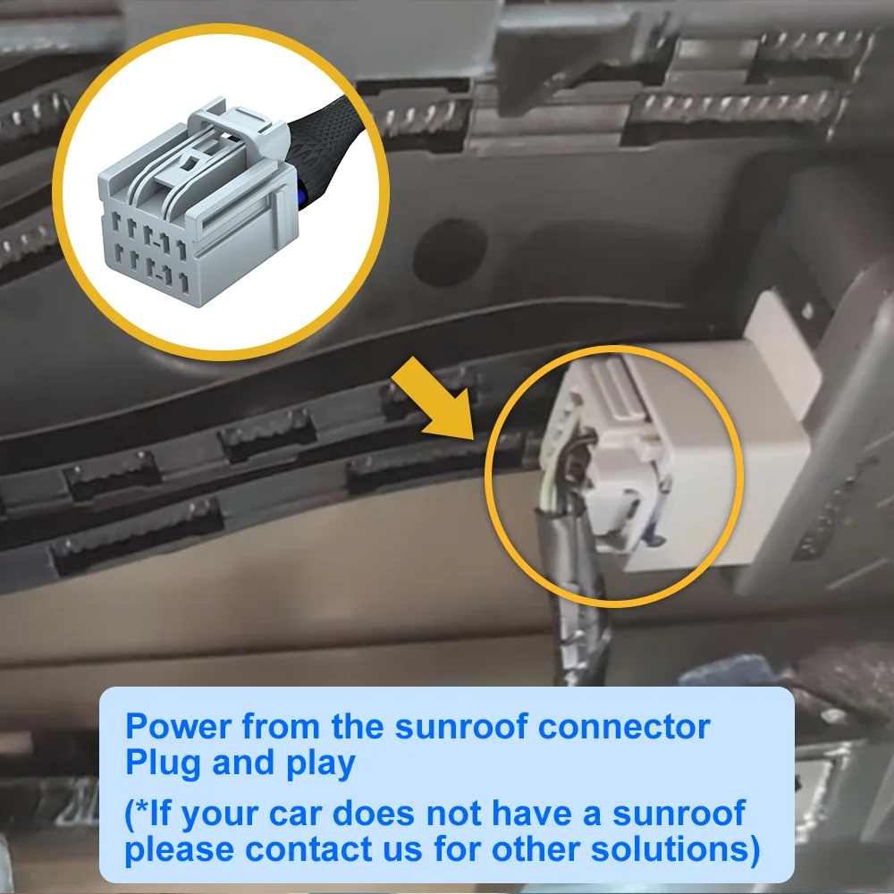 Canali anteriori posteriori Cam per auto per Mazda CX-9 2016-2025 / CX-80 2024-2025, FITCAMX Dashcam Filtro polarizzante CPL Supporto APP WIFI