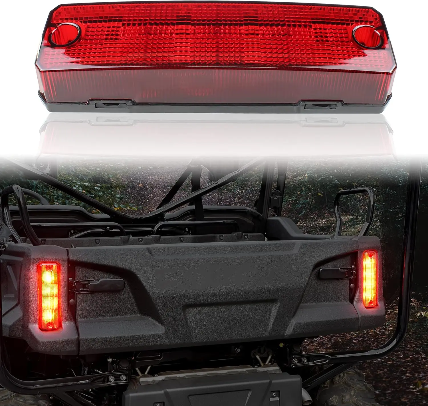 

LED Taillight for Honda Pioneer 520-1000 2014-2025, Red Brake Stop Rear Lamp, Plug & Play, Fits Both Sides