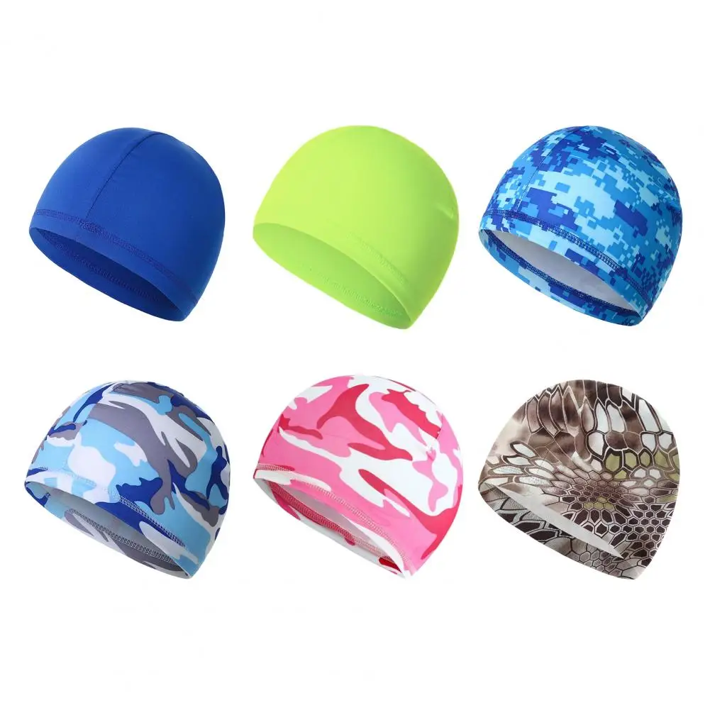 Sports Cap Quick Dry Anti-UV Sports Hat Cooling Skull Cap Helmet Liner Sweat Cap Breathable Fabric Sports Beanie Cooling Caps