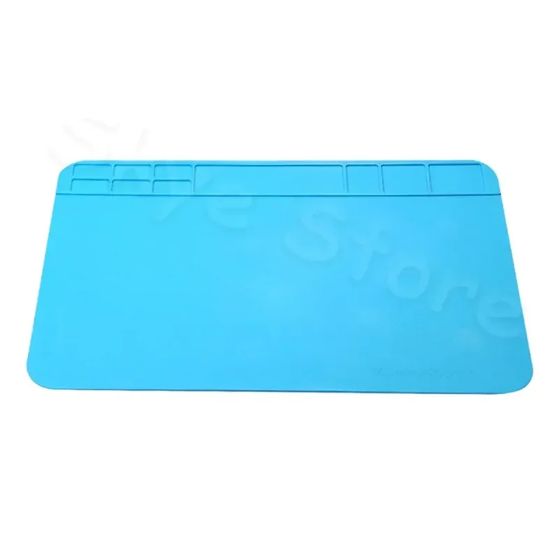 Repair Pad Insulation Heat-Resistant Soldering Station Silicon Soldering Mat Work Pad Desk Platform for BGA Soldering Station