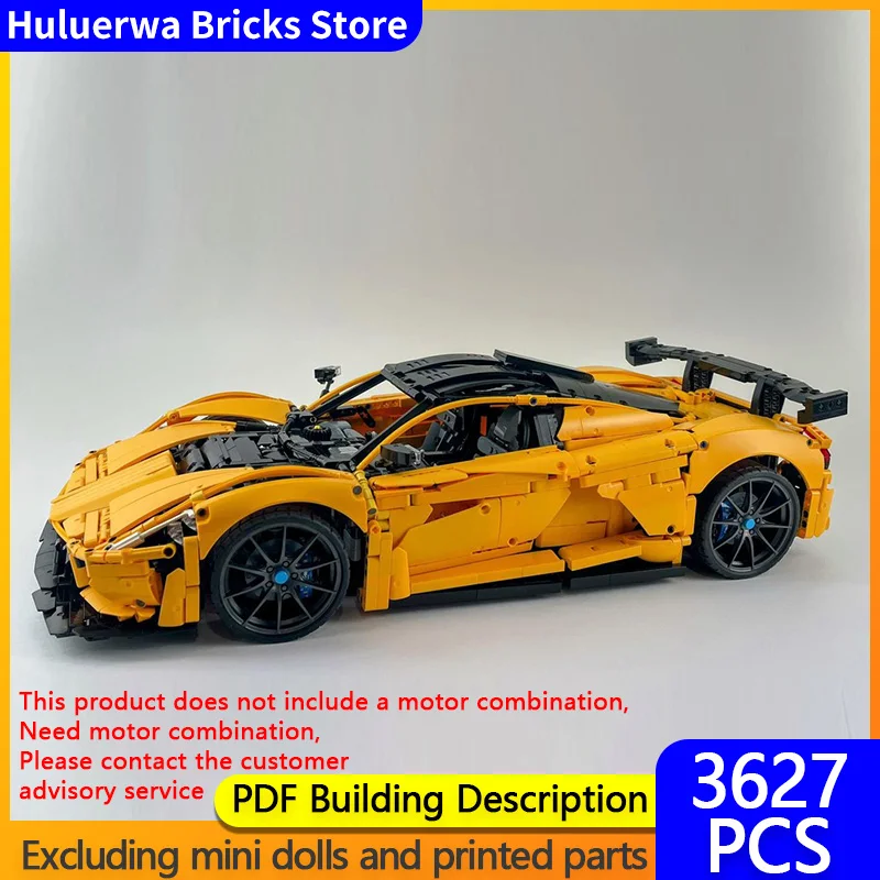 

Speed Racing Car Model MOC Building Bricks F5 Revolution Hypercar Modular Technology Gifts Holiday Assemble Children Toys Suit