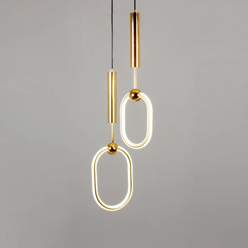 

Nordic modern bedroom headboard pendant light designer living room dining room bar counter exhibition hall artistic hanging lamp