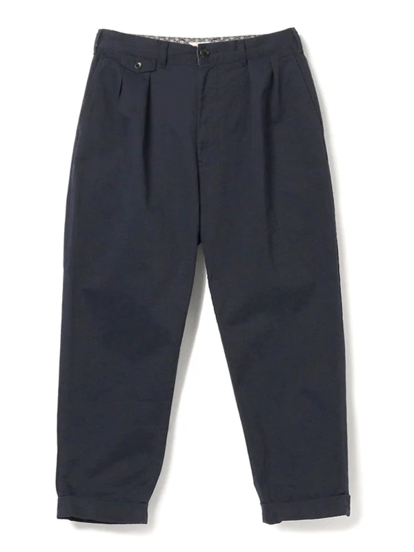 Retro Japanese Style Men's Work Trousers Loose Straight Leg Cotton Casual Pants Mild Stretch Washed Effect Youth Fashion