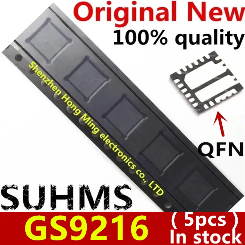 (5 stuk) 100% Nieuwe GS9216 GS9216TQ GS9216TQ-R QFN-23 Chipset