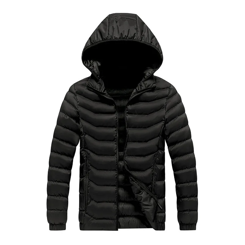 

Autumn Winter Cotton Jaet Lightweight Hooded ex Removeable Large Size Cotton Clothes for Men And Women in China