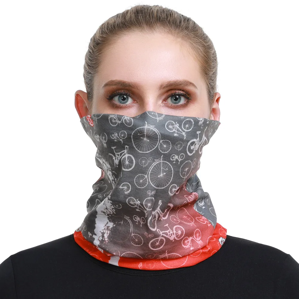 Sport all'aria aperta Face Bandana Magic fasce senza cuciture per donna uomo escursionismo ciclismo sciarpa al collo femminile maschio passamontagna tubo fazzoletto