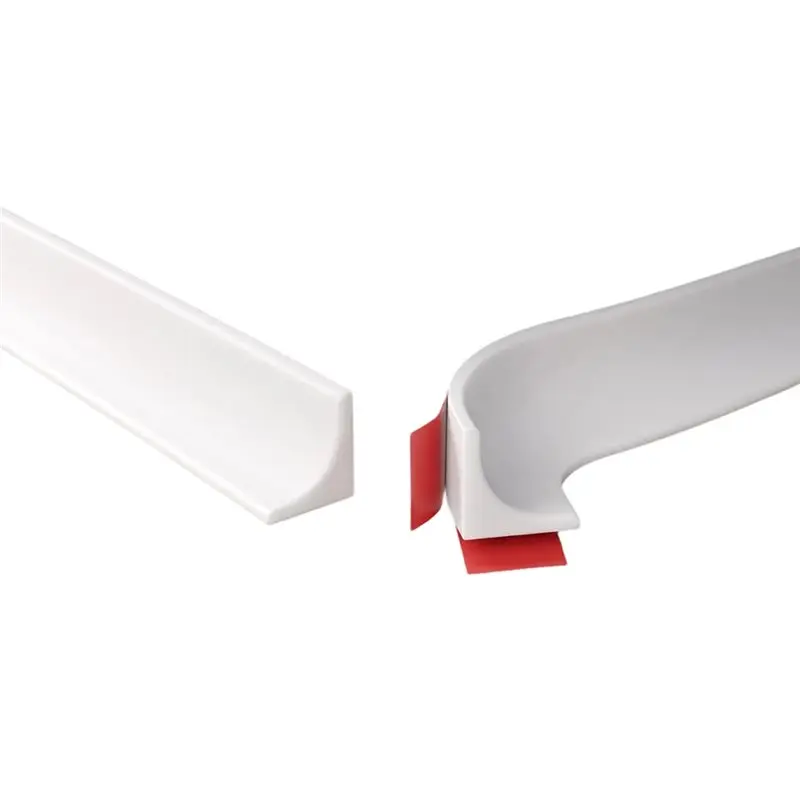 

A25F-Flexible 40-Foot Decorative Trim, Self-Adhesive Silicone Baseboard Wall Corner Trim, Peel And Stick Design