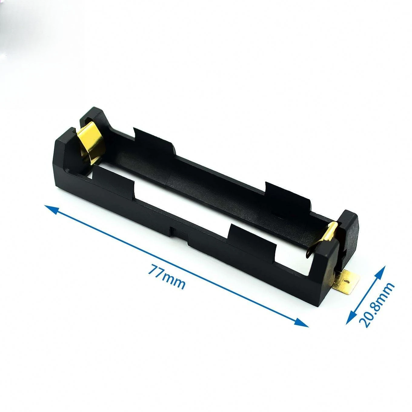 18650 SMT Battery Holder 18650 3.7V Battery Box Storage Case Container Power Bank with Bronze Pins