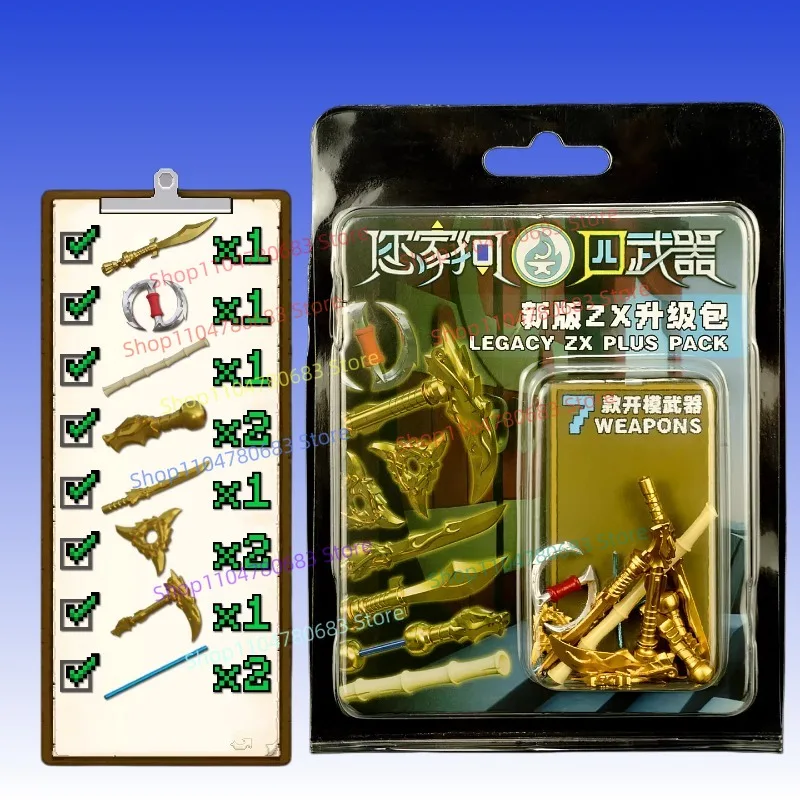 

Конструктор MOC: Аксессуары для мини-фигурок, бумеранг, коса, сборная модель, фигурка персонажа аниме/ТВ, игрушка, подарок, коллекционный предмет