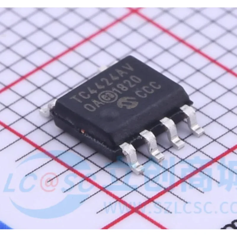 12PCS New original TC4424AV TC4424AVOA SOP-8 Electronic Component