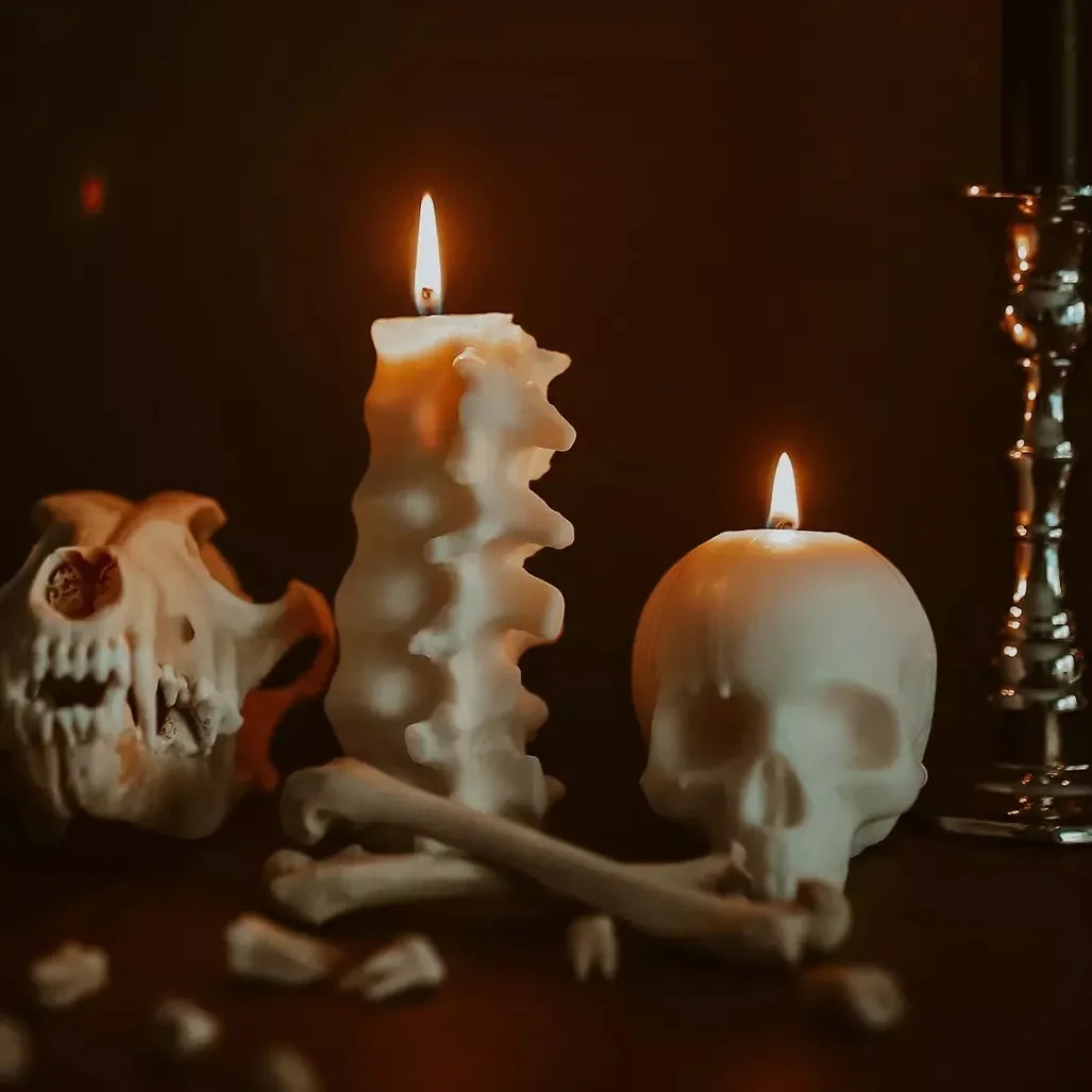 1Pc Spine Candle Mo…
