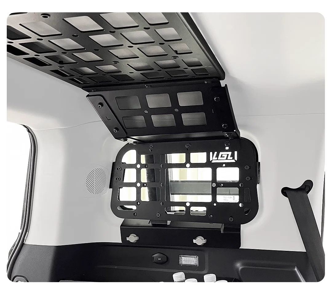 CGZ Trunk Side Window Molle Panels & Roof Storage Rack Fit for Chery iCaur 03 / Jaecoo J6 EV EJ6 2025 2026