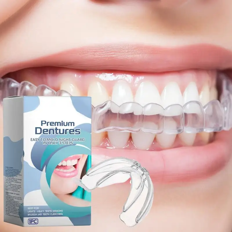 

Braces Dental Braces Teeth Retainer Mouth Guard Braces Tooth Tray Silicone Alignment Trainer Teeth Retainer Bruxism Mouth Duard