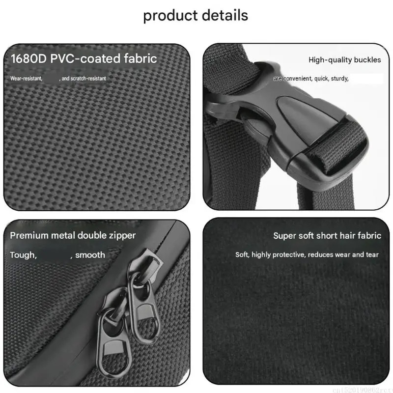 D5BB Photography Gear Storage Organiser for Small Devices and Accessories, with Separate Compartments, Short-Pile Lining, and