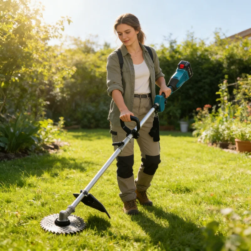 

High-Power 10-Inch Brushless Electric Lawn Mower Garden Yard Weeding Brush Cutter Desbrozadora Batería충전식예초기 충전식 예초기