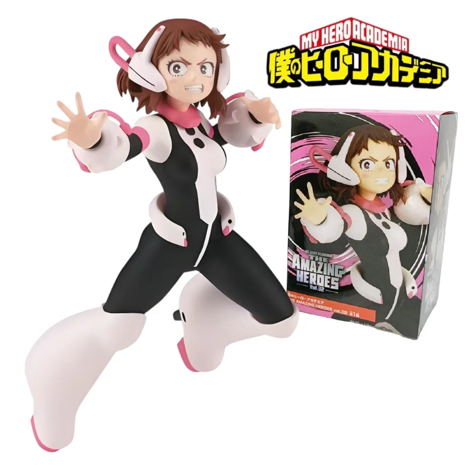 18cm My Hero Academia Anime Figur Uraraka Ochaco Actionfigur Midoriya Izuku/Bakugo Katsuki Sammlerfigur Modell Spielzeug Geschenk