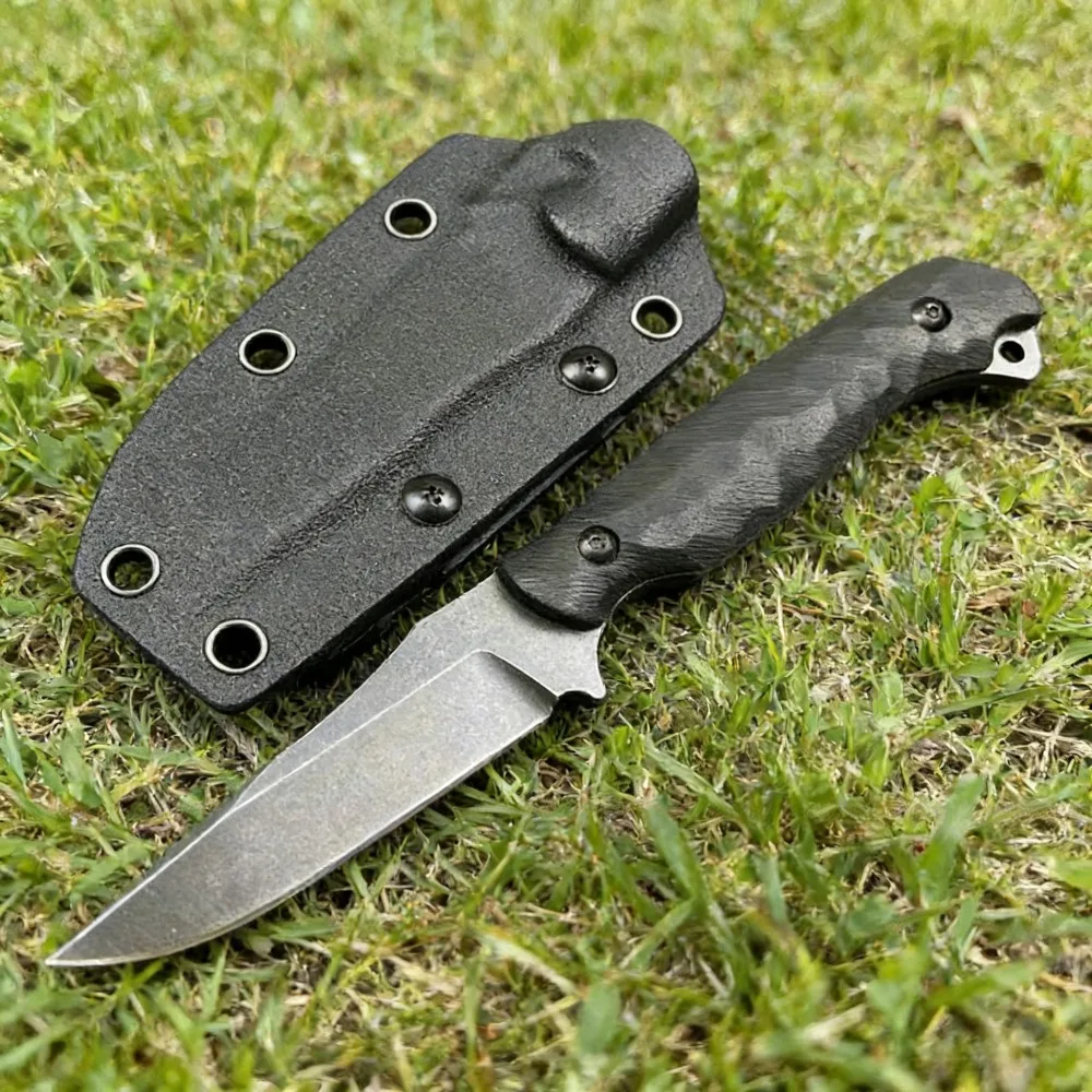 Outdoor Fixed Knife 9Cr13Mov Blade G10 Handle Useful Outdoor Tool Portable Straight Knife for Hiking Tool Hunting Knives