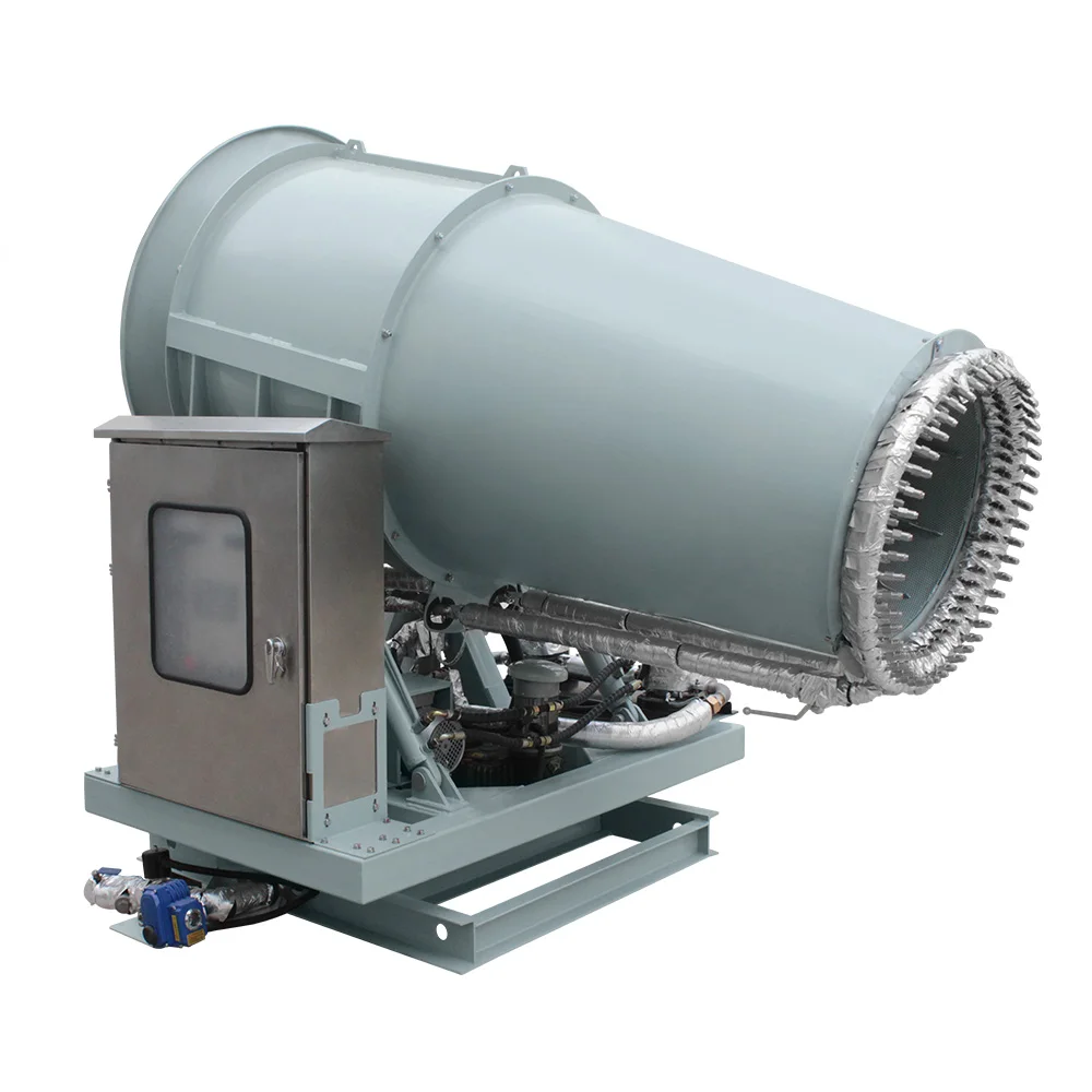 Automatische intelligente ferngesteuerte Zementanlage mit Frostschutz- und Verstopfungssicherung. Industrielle Nebelkanonenmaschine