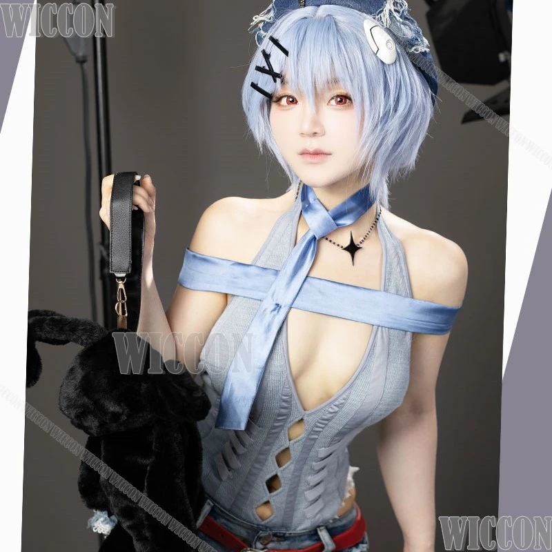 Neonesis filles Re Cosplay vêtements à la mode femmes Sexy fille uniforme Mini jupe tenue Sexy fête Disfraz Mujer Comic Con Roleplay
