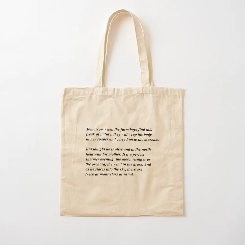 Two-Headed Calf Laura Gilpin Poem Tote Bag Cloth bags Women's shopper bag Candy bags Canvas Tote Bag