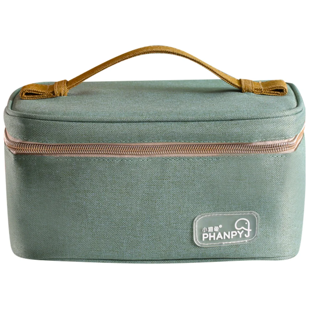 

Breast Milk Fresh Keeping Bag Three-Layer Insulated Portable Baby Bottle Tote Bag Waterproof Dirt Resistant Large Opening