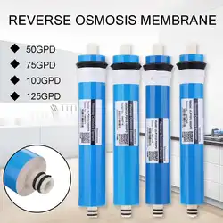 Repuestos de osmosis inversa 50/75/100/125 GPD, respuestos filtros para sistema de agua