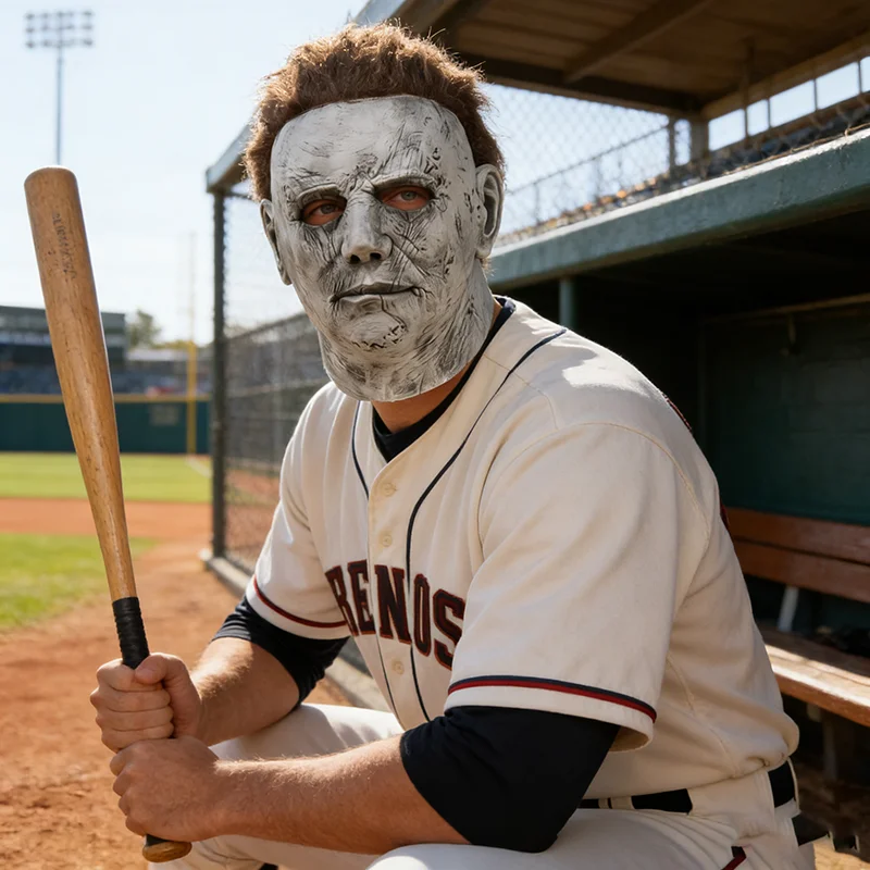

Michael Myers Head Mask Masquerade Dressing Up For Halloween Party