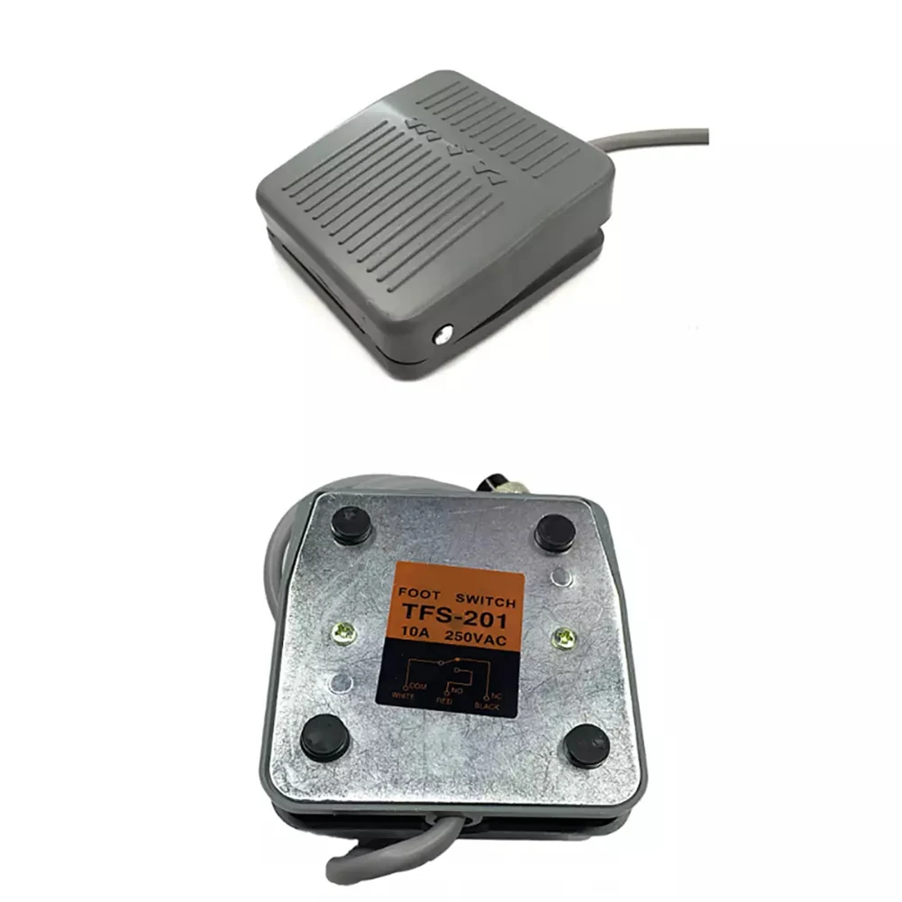 AC250V 10A Rating Demanding Conditions Electric Pedal Control Momentary Foot Switch Compact Design Efficient Performance