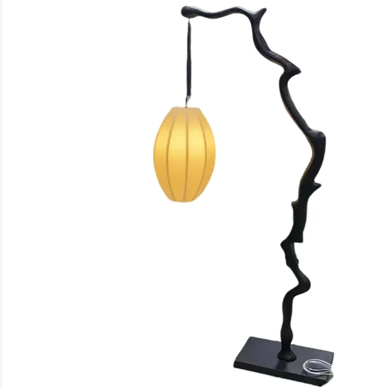 

Retro branches, Chinese zen floor lamp, living room tea room