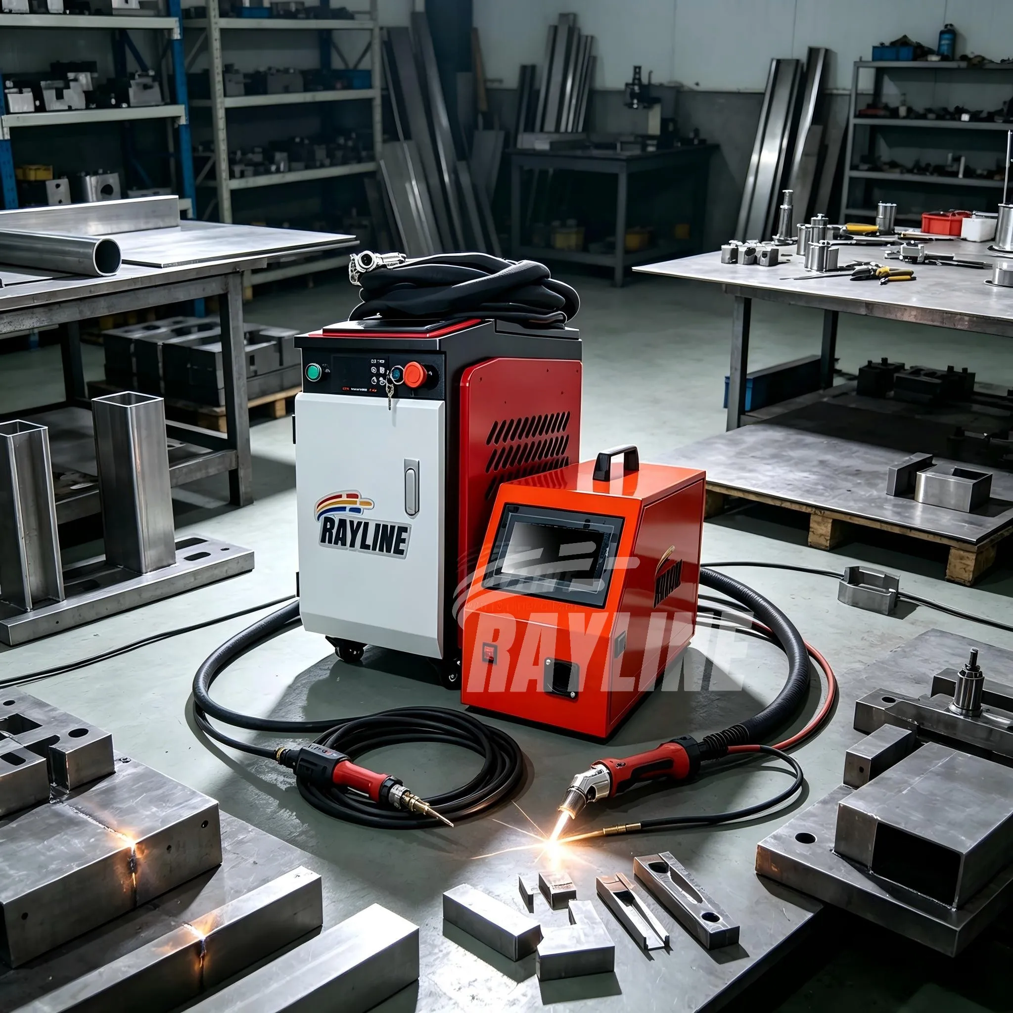 Air Cooling Outdoor Working 1500W Handheld Fiber Laser Welder for Galvanized Pipe and Square Tube Metal Furniture Making