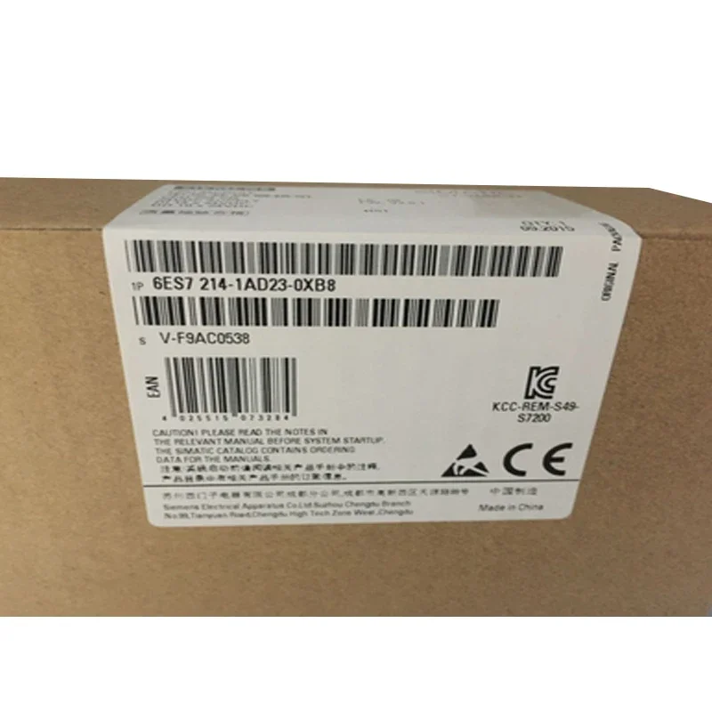 PLC Controller Module, 6ES7214-1BD23-0XB0, 6ES72141BD230XB0, New Original Stock, In Stock