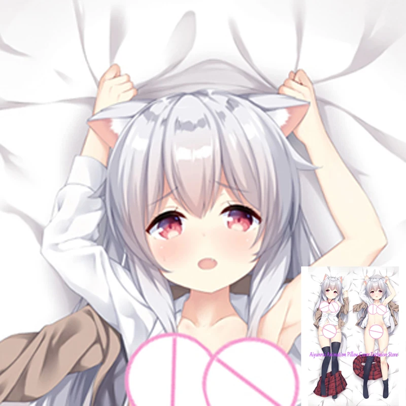 

Anime Pillow Cover Dakimakura Temperament Girl Fair 2 Side Printed Hugging Body Pillowcase Cushion Cover Bedding Young Girl Tits