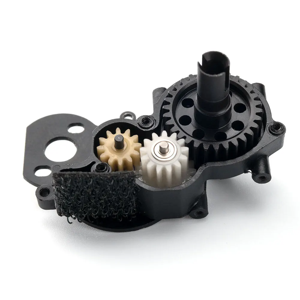 AXSPEED 40cr Kit de eixo de engrenagem de caixa de velocidades de aço para LOSI 1/24 Micro-B 2WD Buggy RC Car Upgrade Parts