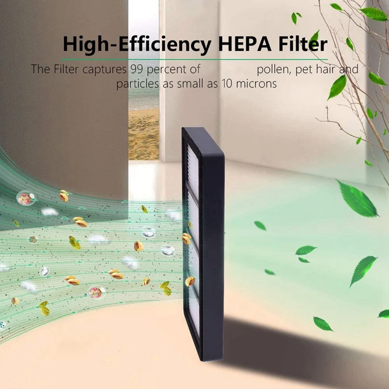 ตัวกรองอะไหล่สําหรับ Irobot Roomba S Series S9 9150 S9 + Plus 9550 เครื่องดูดฝุ่นหุ่นยนต์, 8 X ตัวกรองประสิทธิภาพสูง