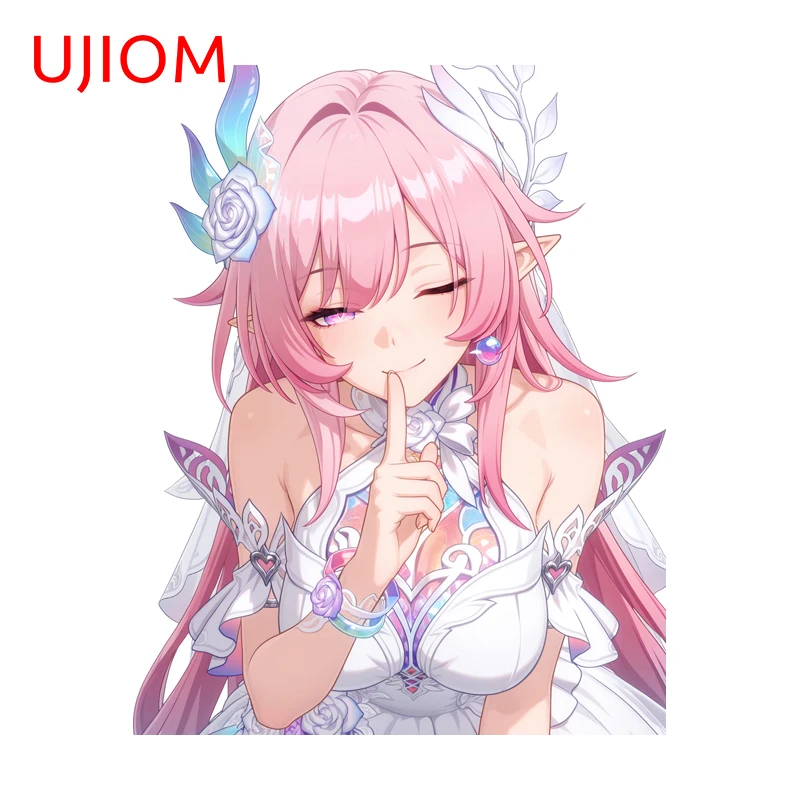 UJIOM Cyrene Beautiful Anime Graffiti Wall Sticker Attractive High Quality Decal Scratch Proof Bathroom Vinyl House Material