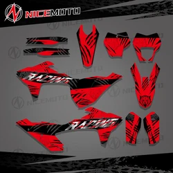 Custom Team Graphics Backgrounds Decals For Stickers Kit For GASGAS GAS GAS 2021 2022 2023 EC MC