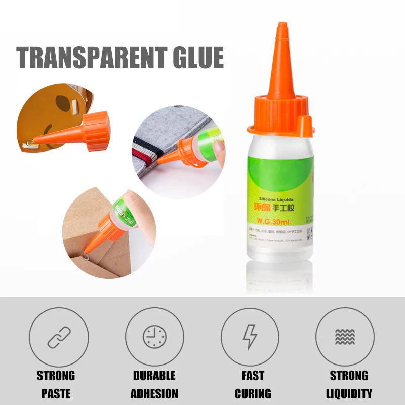 الغراء السائل لاصق الكحول 30 مللي للنسيج القرطاسية Diy بها بنفسك الفن كرافت سكرابوكينغ Gdeals