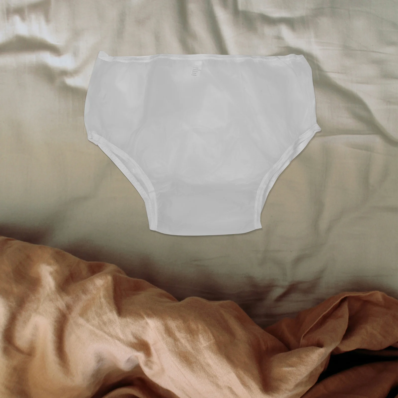 2Pcs Waterproof Diapers Anti-leak Elderly Cover Adult Nappies Pants Leakproof Home Washable Eva Senior Covers ElasticReusable