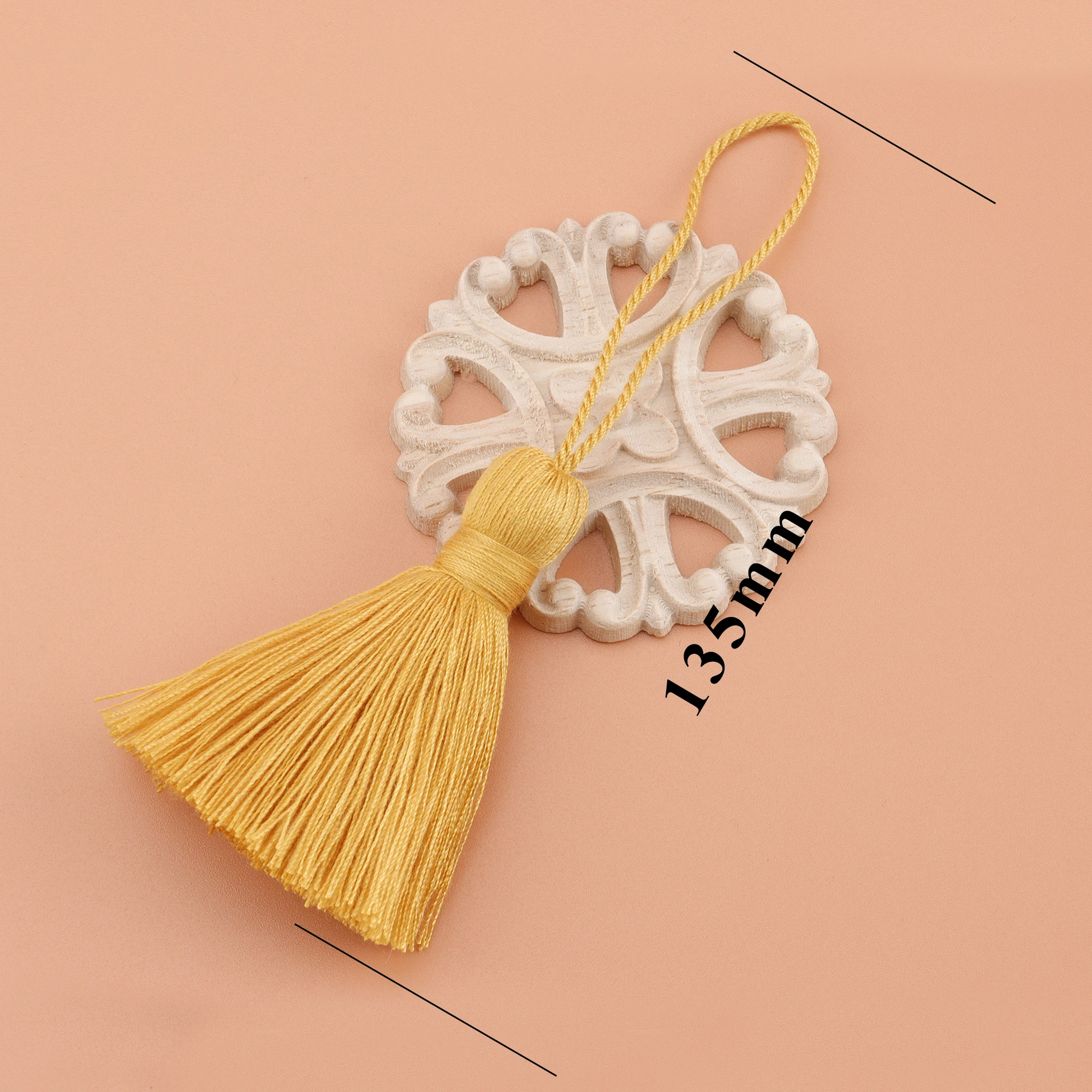 CHENGRUI L236,13.5cm,tassel,cotton fringe,craft tassels,fringe for curtain,tassels for jewelry diy,fringe curtain,4pcs/bag