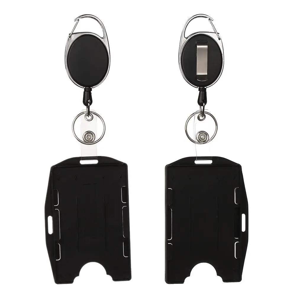 New Protector Cover Office School Name Card Retractable Badge Holder Card Sleeve ID Card Badge Holder