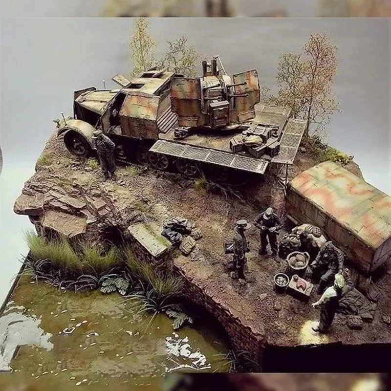 Model Simulation Tree Scenario Vegetation DIY Building Materials For Model Military Scene Sandtable Modeling