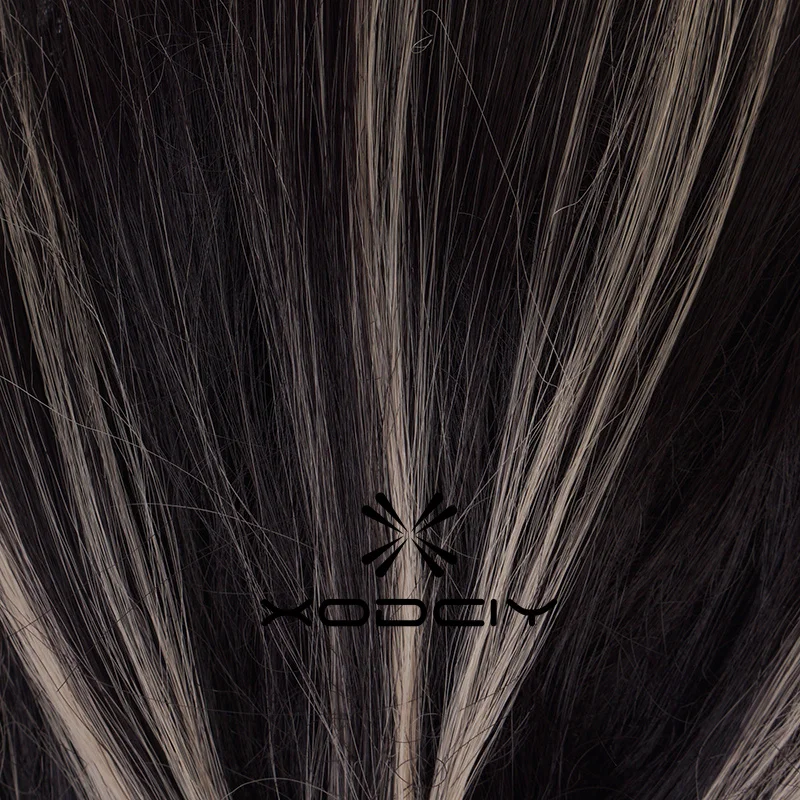 Tanaka Gandamu Cosplay Perücke Hitzebeständige Halloween Party Kurze Cosplay Haar Peruca + Perückenkappe