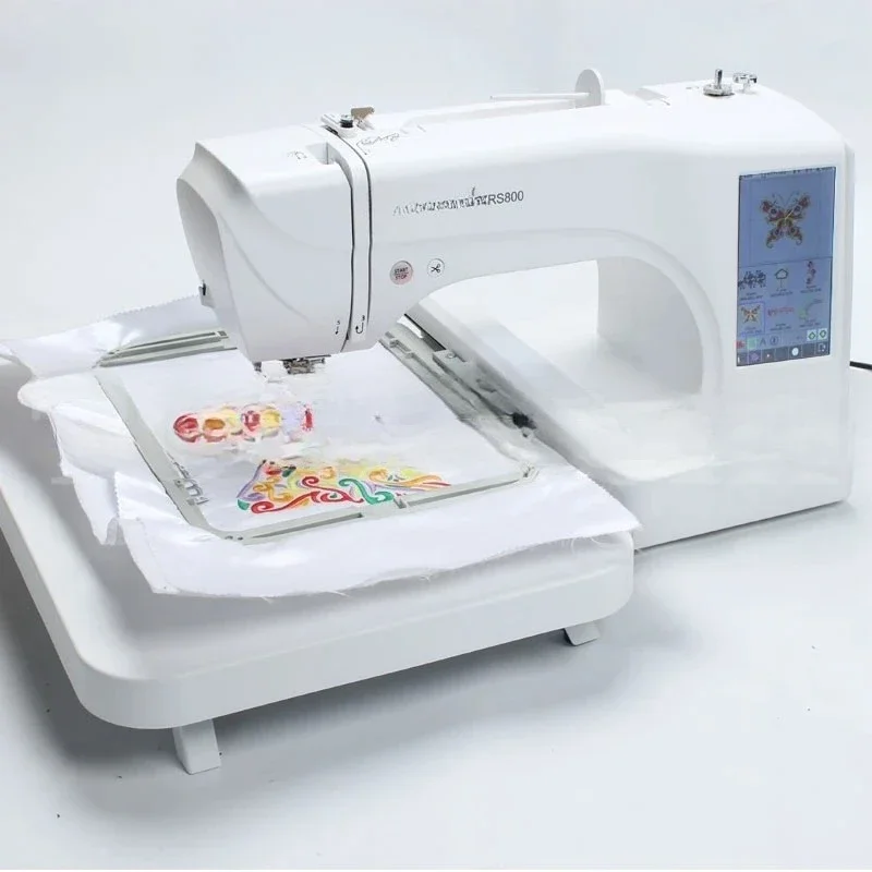 

MRS800 Color Large Screen Embroidery Machine Automatic Computer Embroidery Machine DST DSB