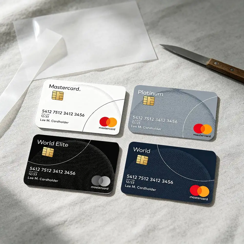 Fashion M-Master-Cards Card Stickers for Bank Access Protective Waterproof Film Cover Sticker Surprise Gift